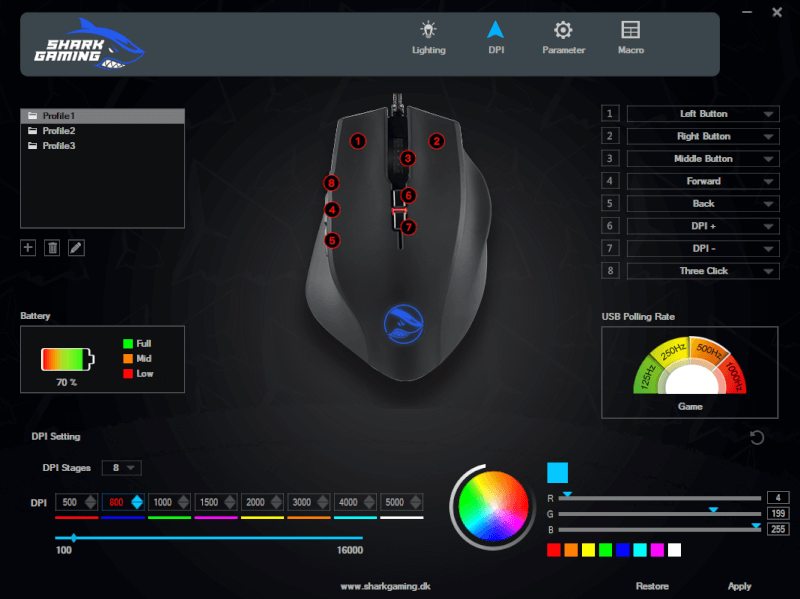PMW3335 OMRON Wireless Shark Velocity RGB SharkGaming Gaming Mouse M71.png